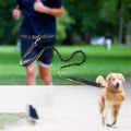 Dog Walking Belt with Detachable Shockproof Leash by Ovriluxe Enterprises llc