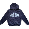 Star Printed Zip Up Hoodies by Ovriluxe Enterprises llc