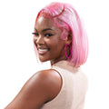 Cotton Candy 13x4 Transparent Lace Front 100% Human Hair Bob Wig by Private Label
