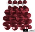 Rebecca Ombre Body Wave Human Hair Bundles | 1B/4/27/30/99J/613 Blonde Two & Three-Tone Remy Weave Deals by Luxegan