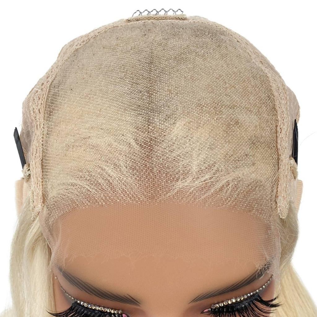 Aurora Glueless 5x5 HD Lace Professionally Colored 100% Human Hair Closure Wig by Private Label