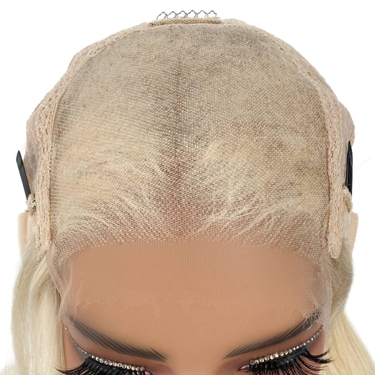 Aurora Glueless 5x5 HD Lace Professionally Colored 100% Human Hair Closure Wig by Private Label