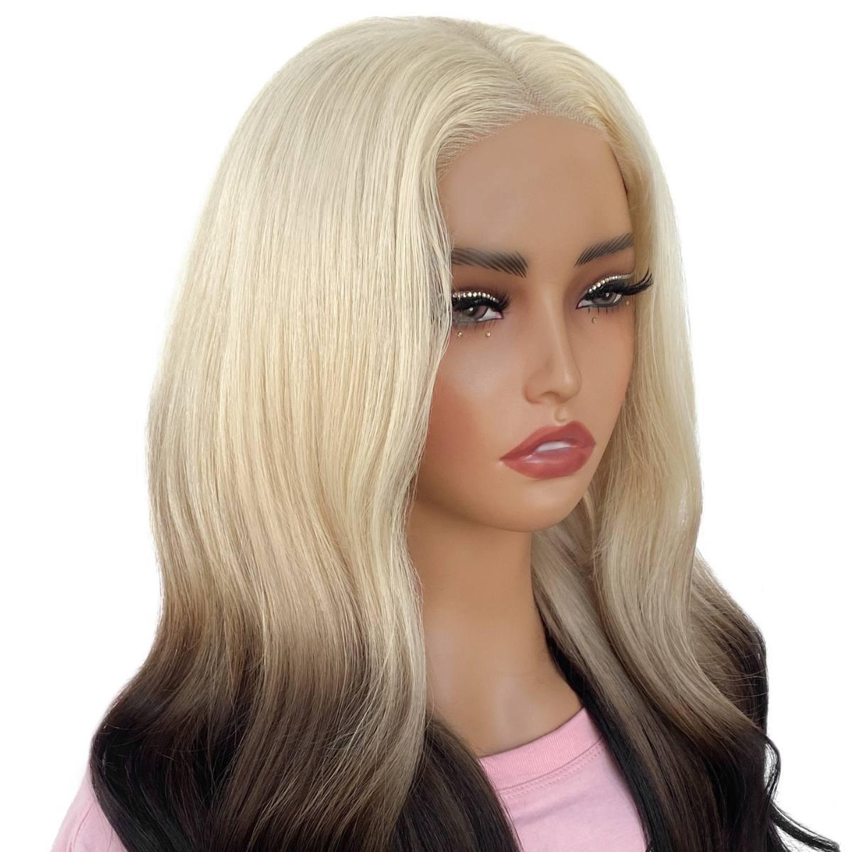 Aurora Glueless 5x5 HD Lace Professionally Colored 100% Human Hair Closure Wig by Private Label