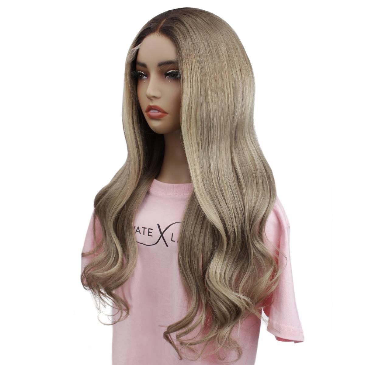 Autumn Glueless 5x5 HD Lace Professionally Colored 100% Human Hair Closure Wig by Private Label
