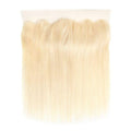 Blonde Straight 13x4 Transparent Lace Human Hair Frontal by Private Label