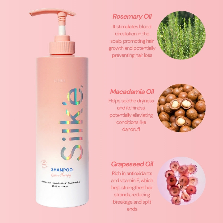 Silk'e Shampoo & Conditioner Duo by SLEEK'E HAIR