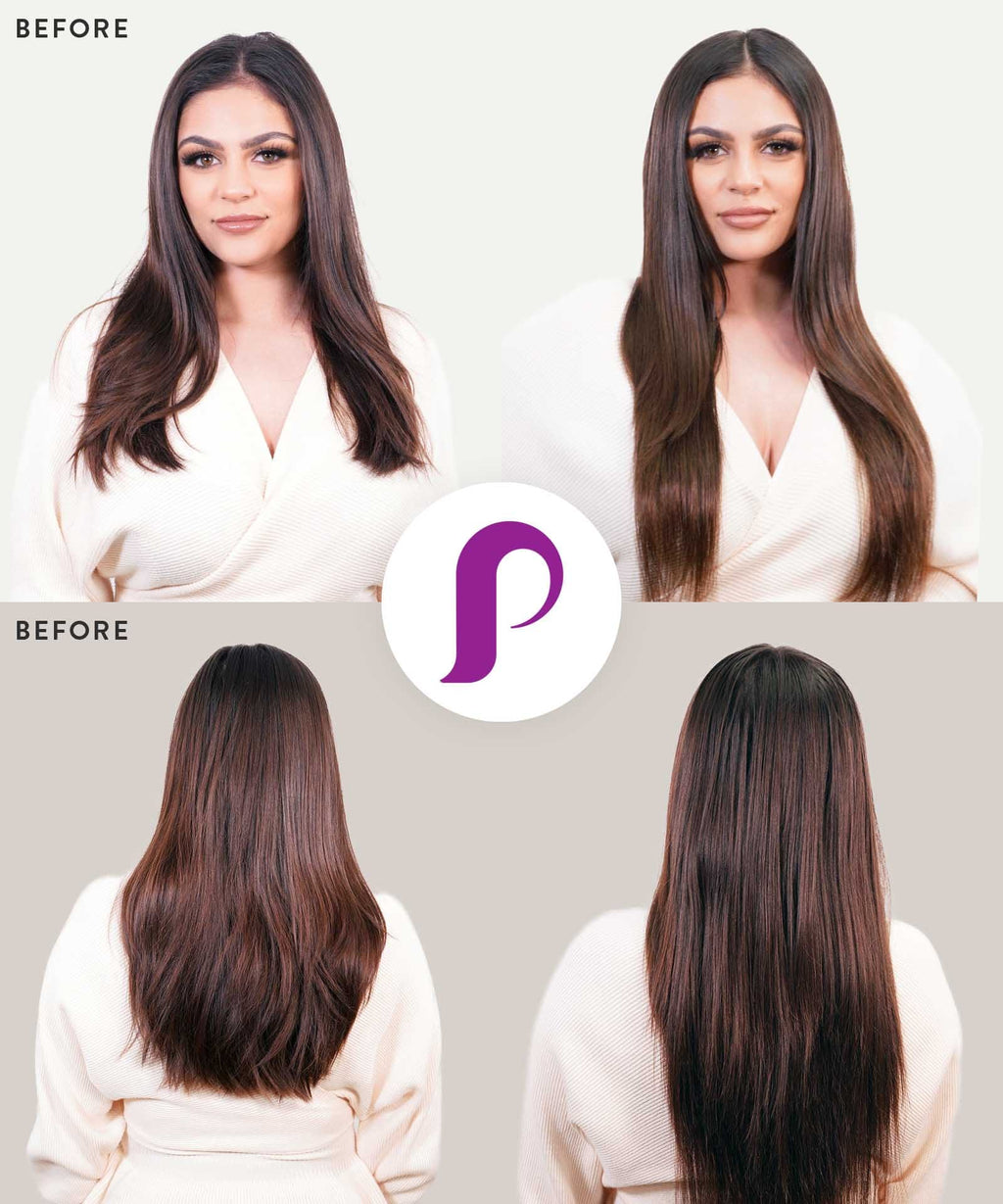 Straight Classic Tape-In Hair Extensions by Perfect Locks