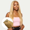Blonde Seamless Clip-In 100% Human Hair Extensions by Private Label