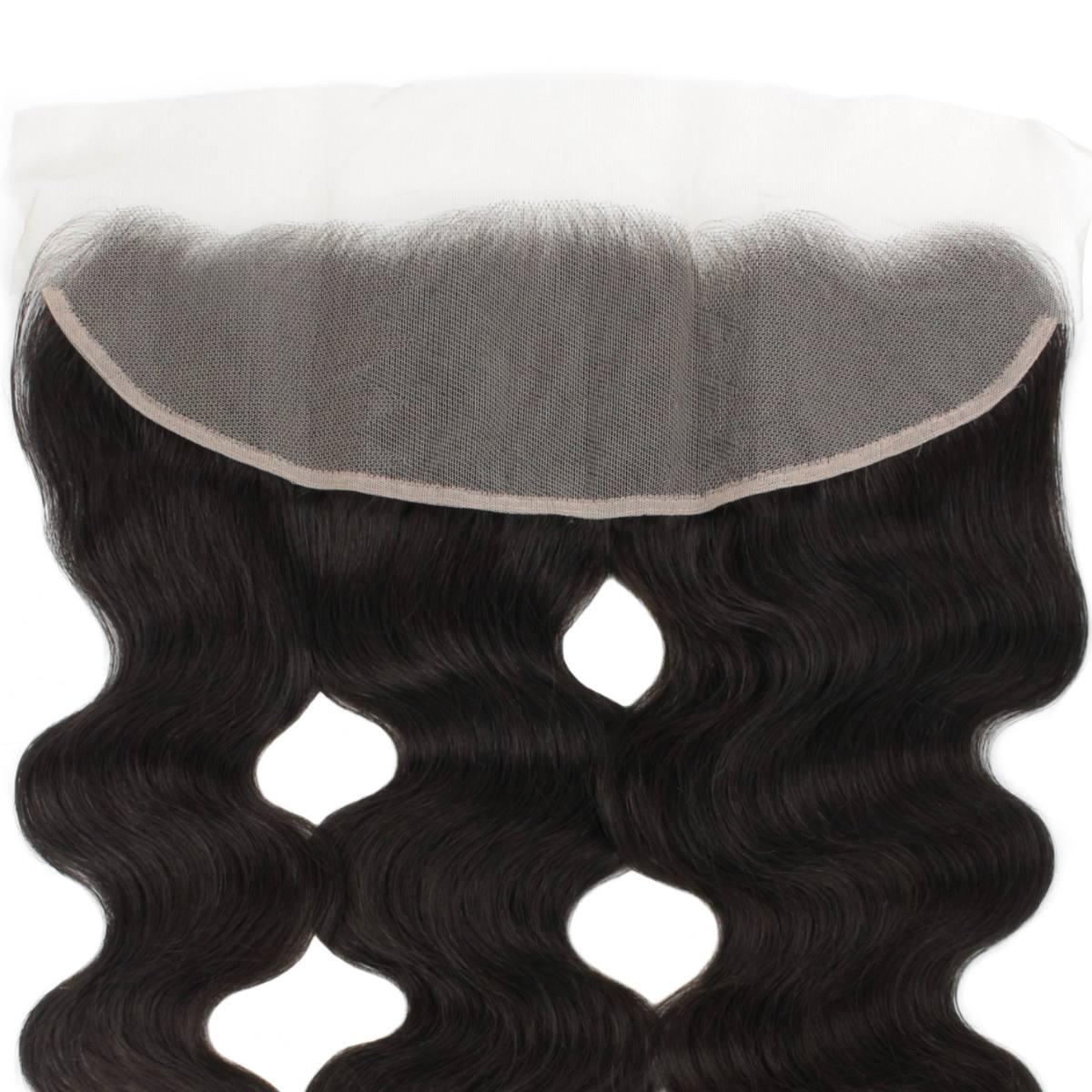 Brazilian Body Wave 13x4 Transparent Lace Human Hair Frontal by Private Label