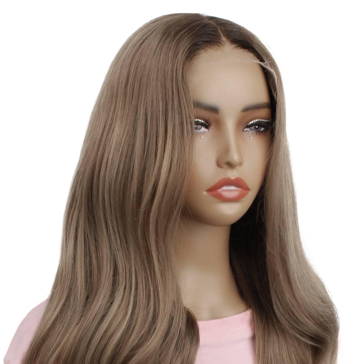 Cora Glueless 5x5 HD Lace Professionally Colored 100% Human Hair Closure Wig by Private Label