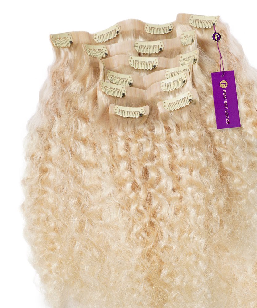 Curly Seamless Clip-In Hair Extensions by Perfect Locks