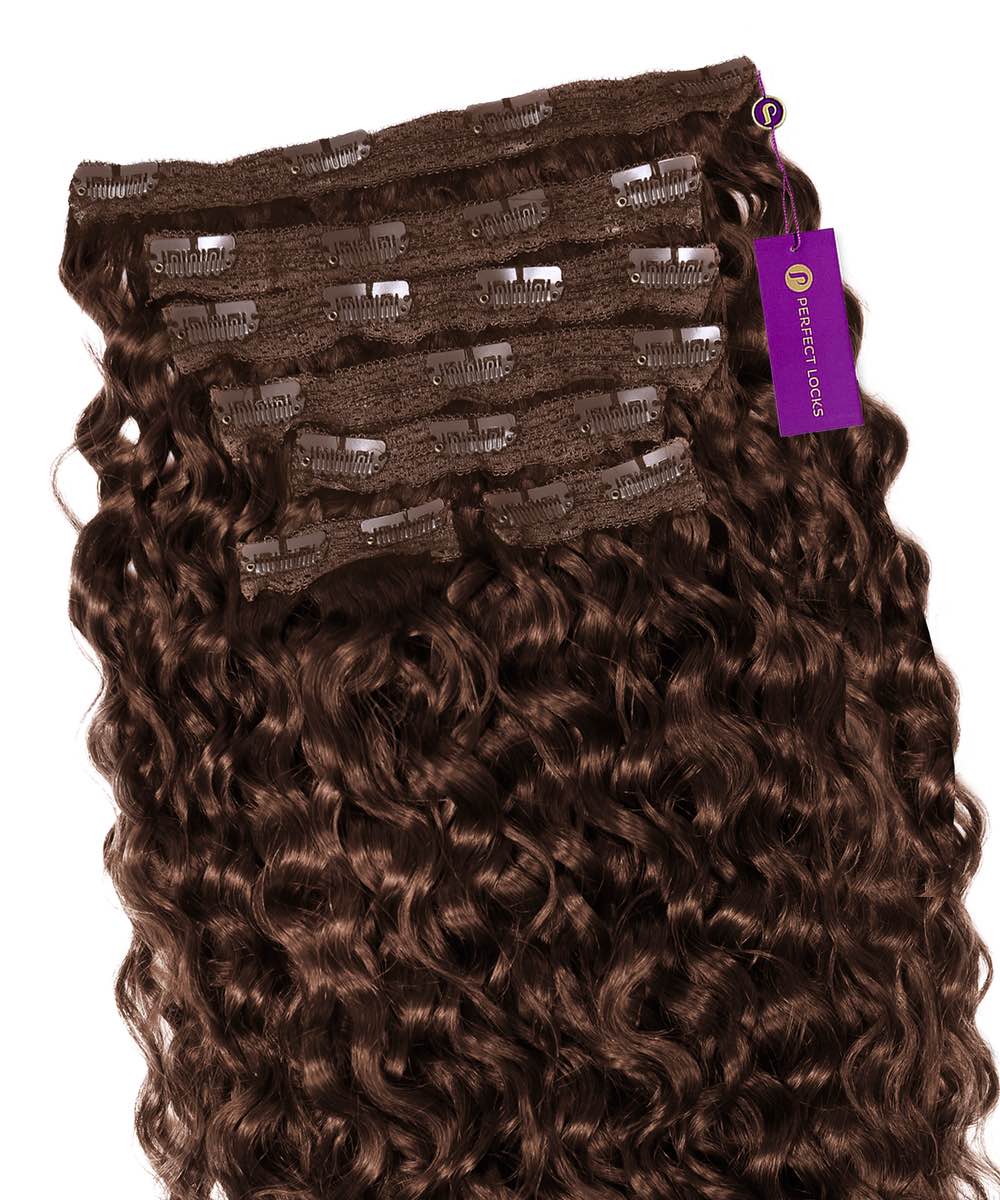 Curly Classic Clip-In Hair Extensions by Perfect Locks