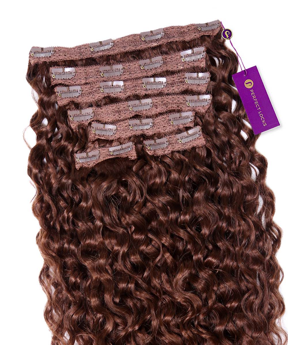 Curly Classic Clip-In Hair Extensions by Perfect Locks