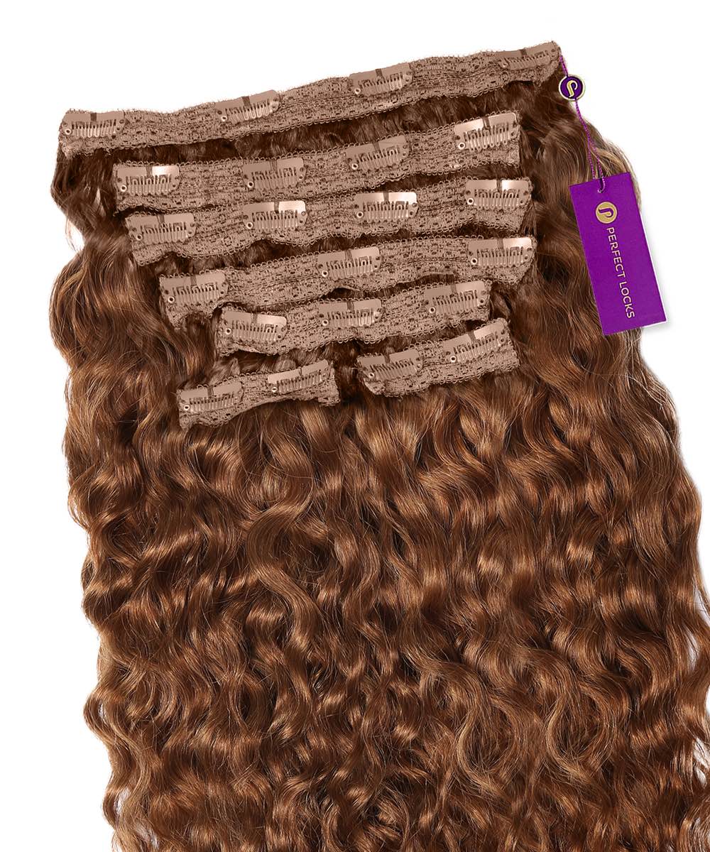 Curly Classic Clip-In Hair Extensions by Perfect Locks