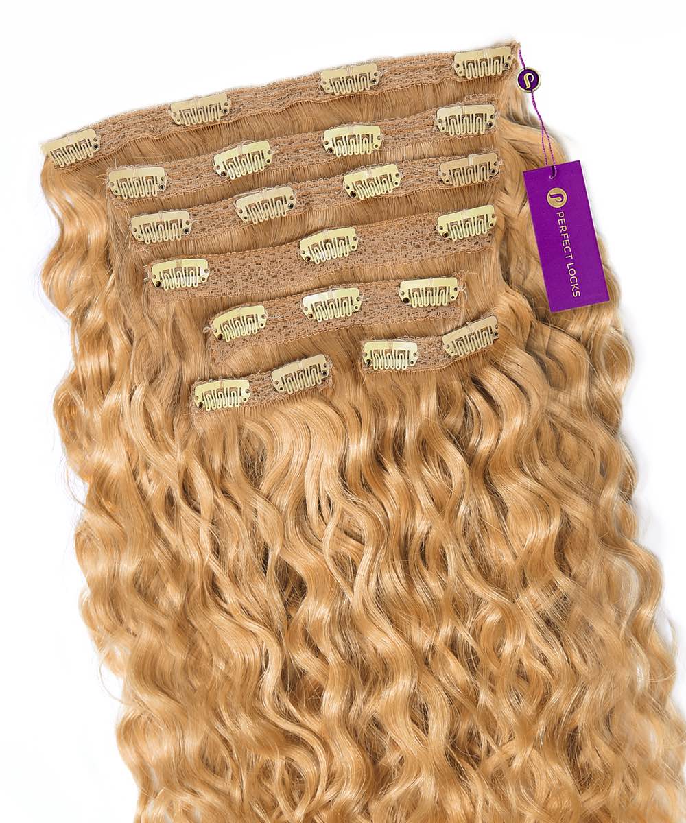 Curly Classic Clip-In Hair Extensions by Perfect Locks