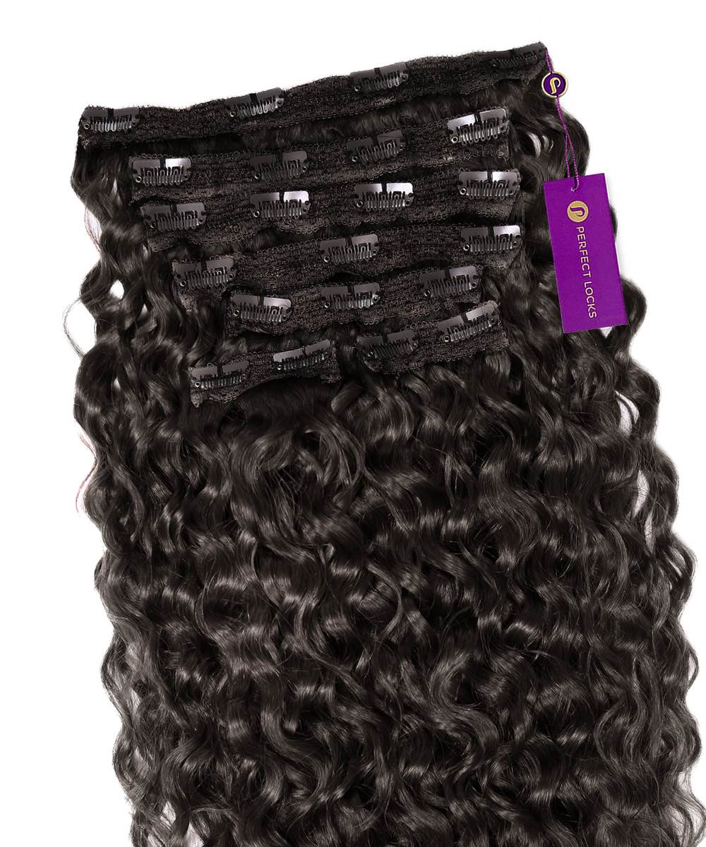 Curly Classic Clip-In Hair Extensions by Perfect Locks