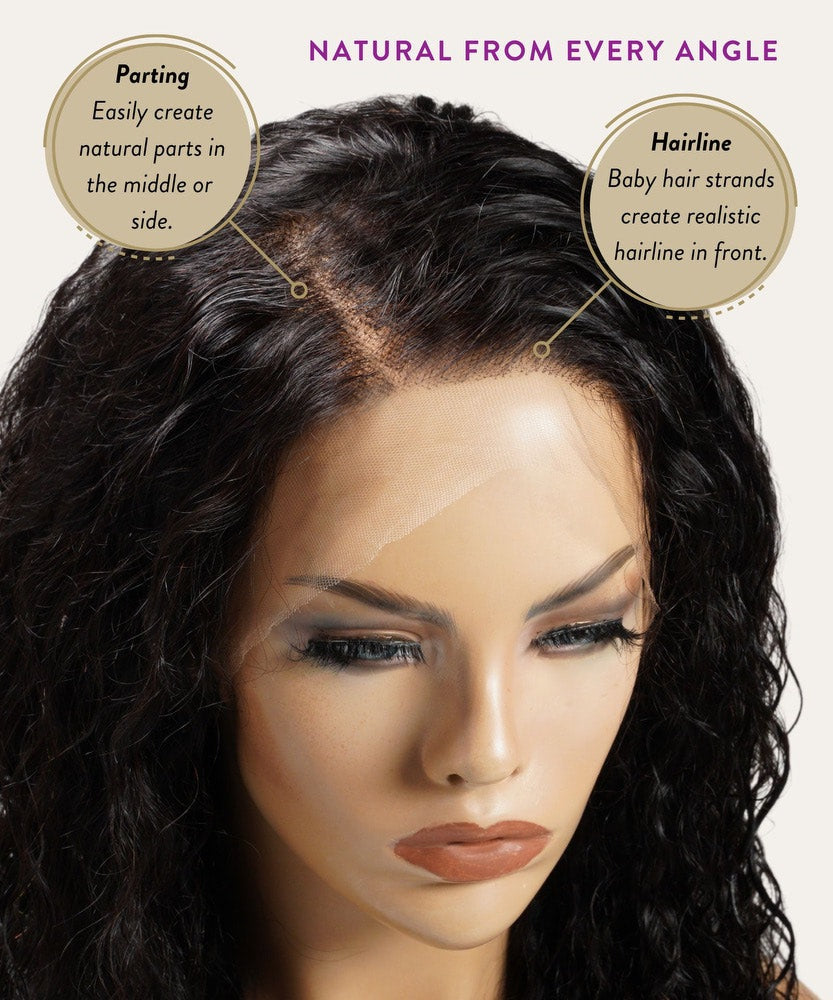 Curly Lace Front Wig by Perfect Locks