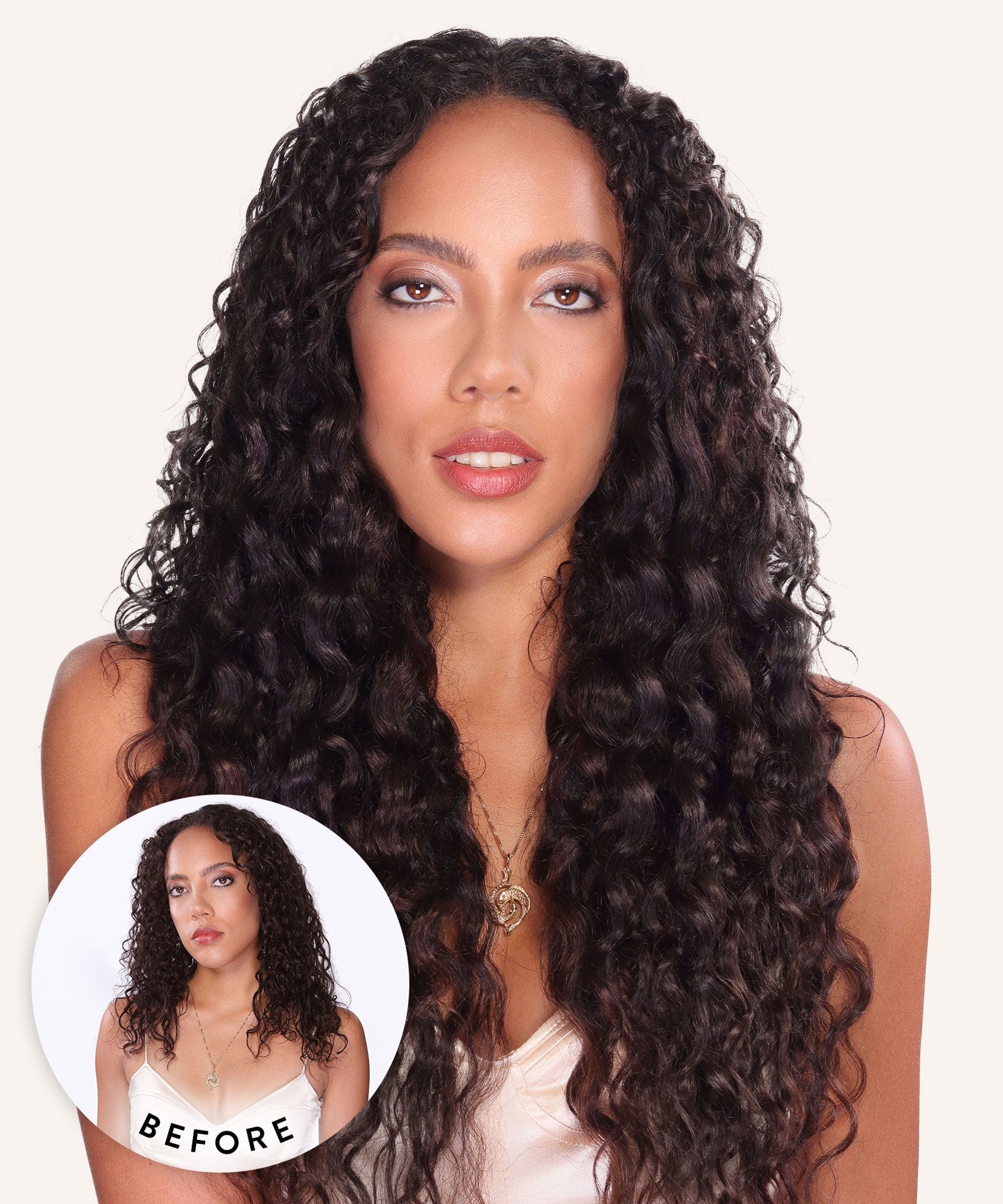 Curly Classic Clip-In Hair Extensions by Perfect Locks