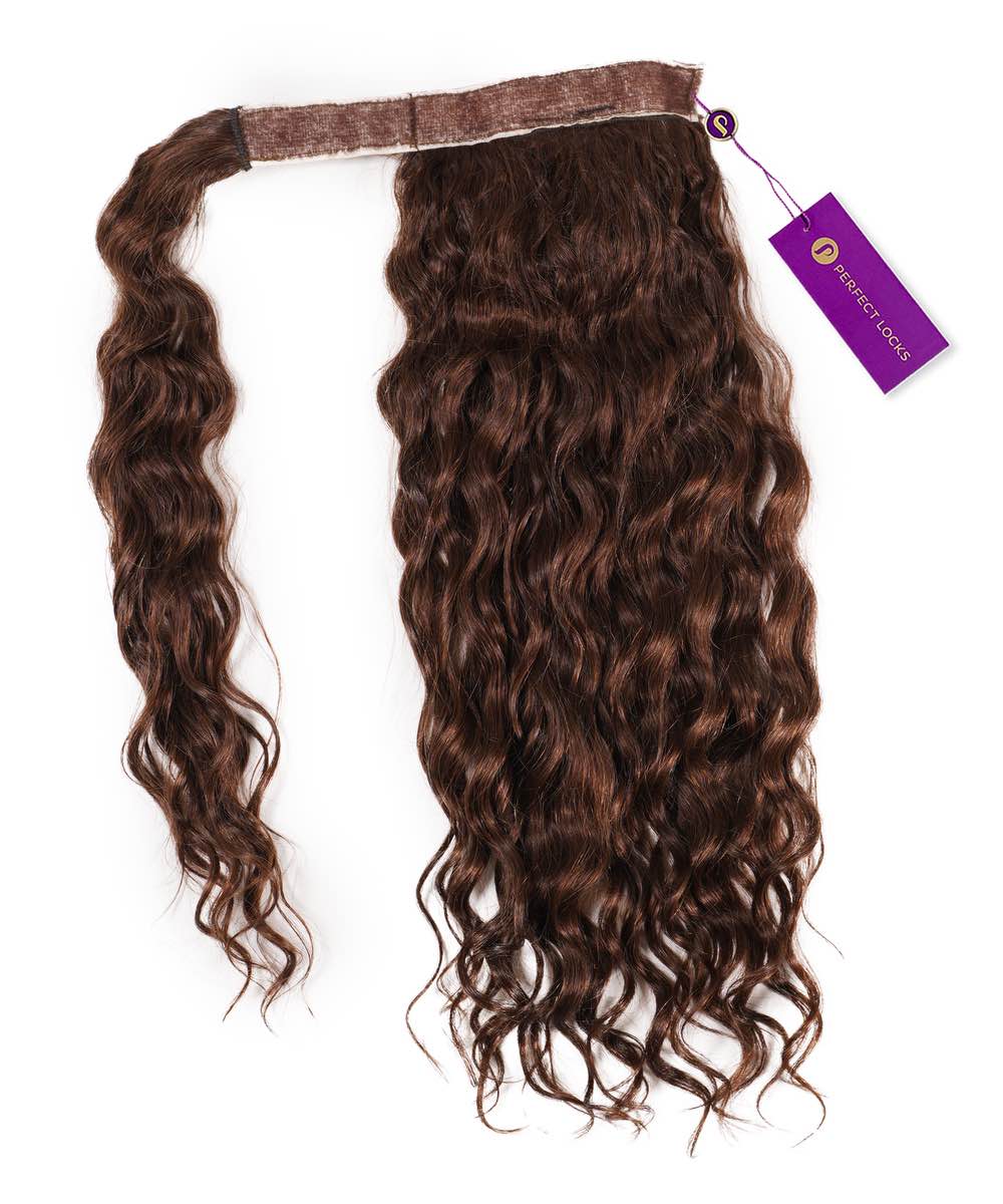 Curly Clip-In Ponytail Extensions by Perfect Locks
