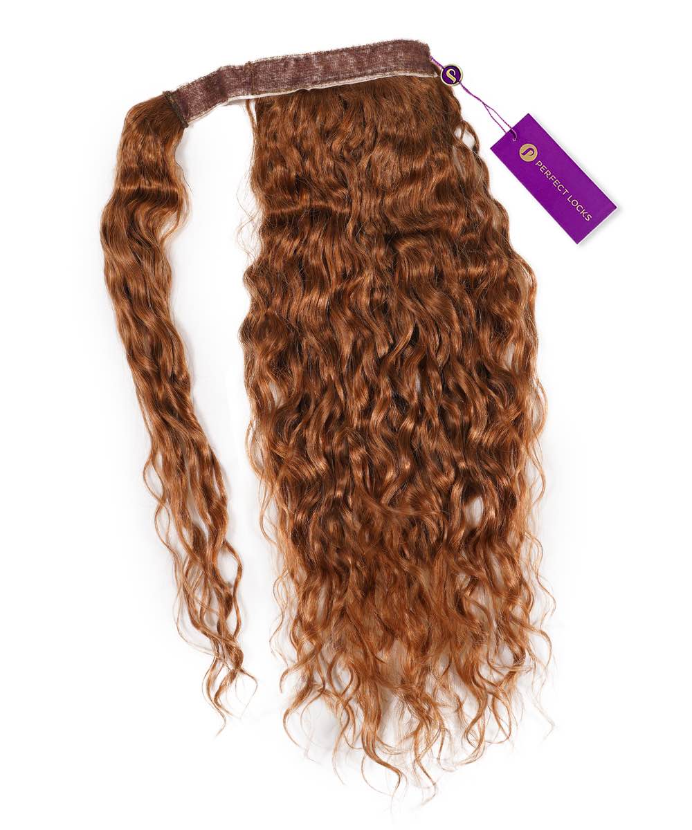 Curly Clip-In Ponytail Extensions by Perfect Locks
