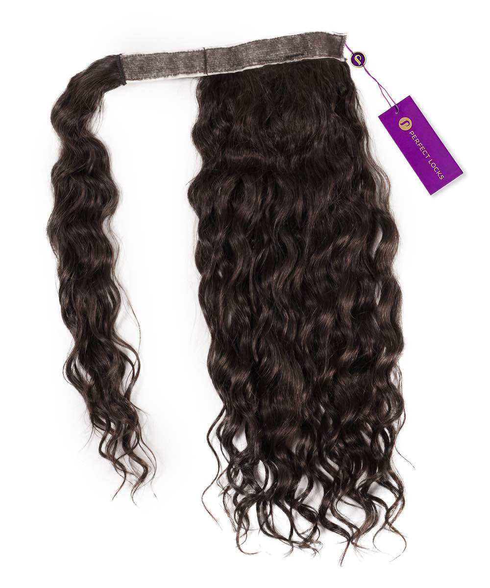 Curly Clip-In Ponytail Extensions by Perfect Locks