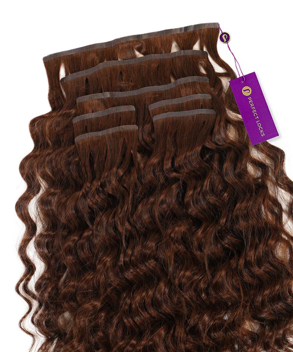 Curly Seamless Clip-In Hair Extensions by Perfect Locks