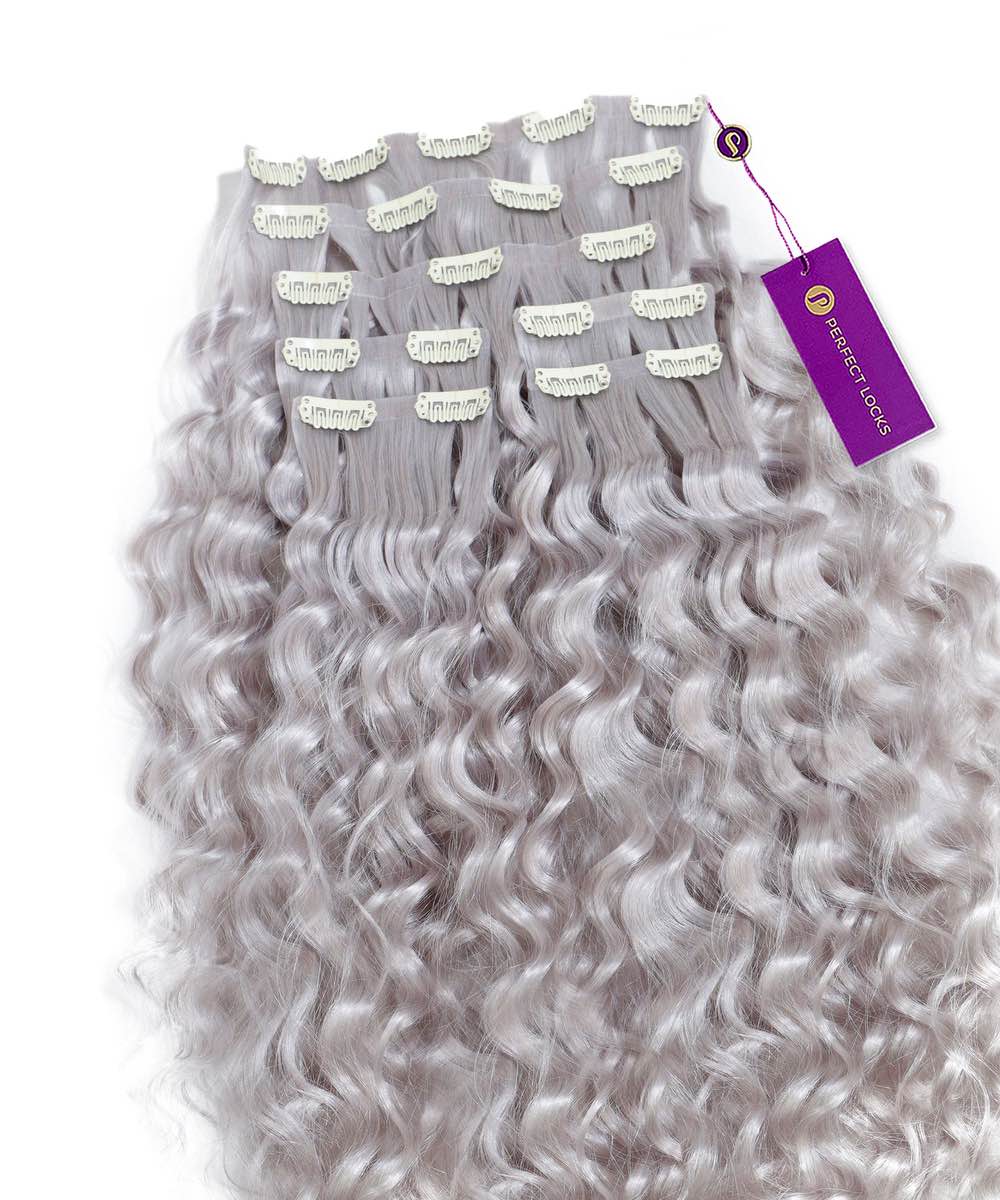Curly Seamless Clip-In Hair Extensions by Perfect Locks