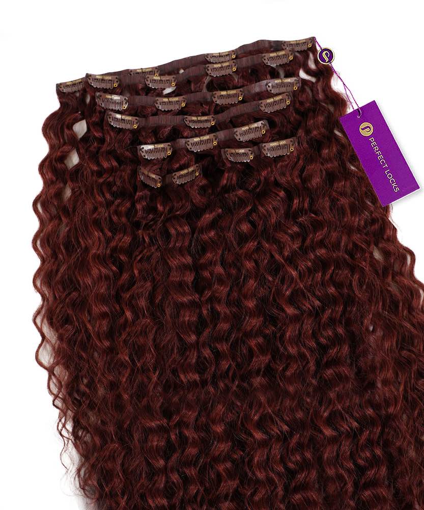 Curly Seamless Clip-In Hair Extensions by Perfect Locks