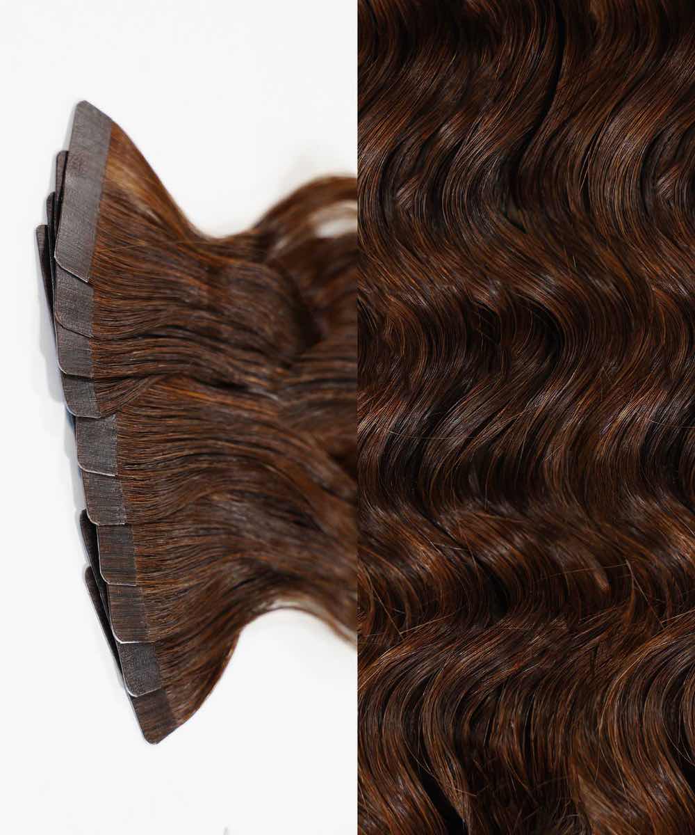 Curly Classic Tape-In Hair Extensions by Perfect Locks