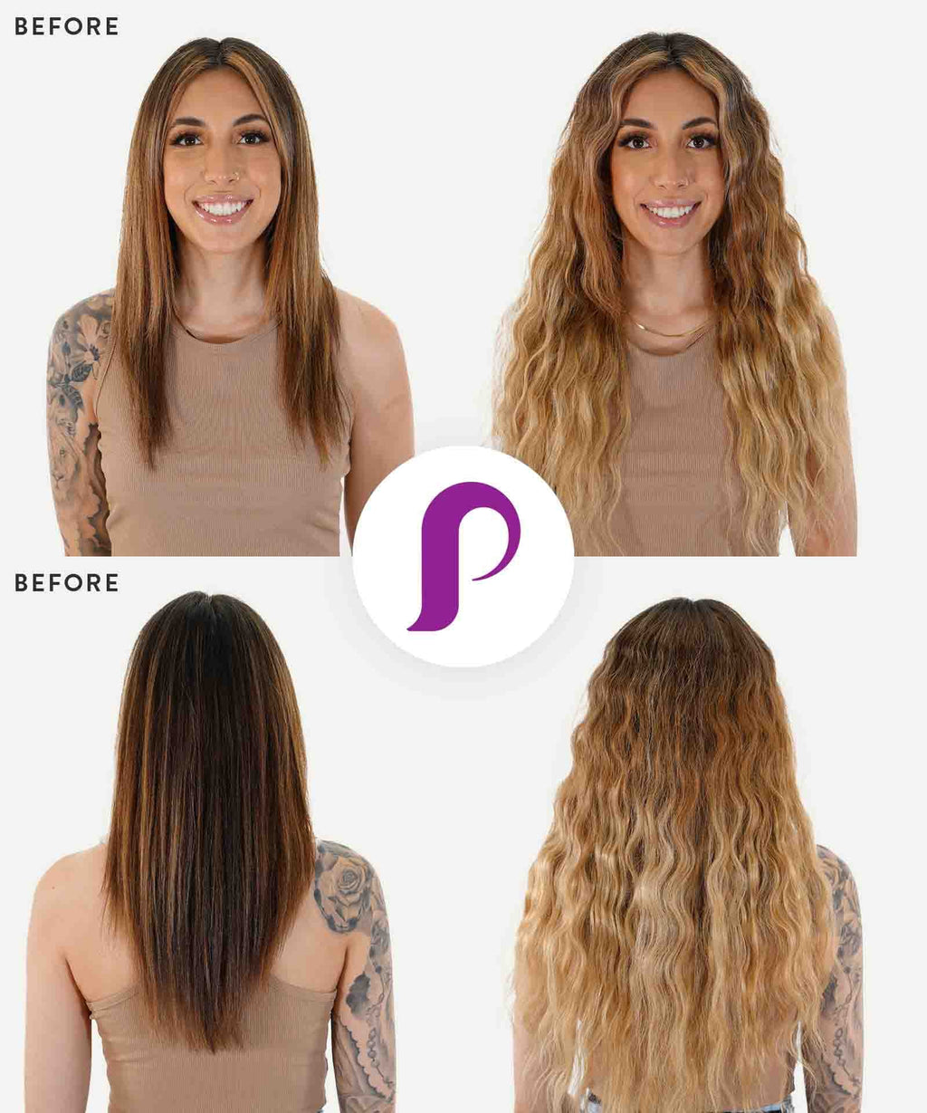 Curly Classic Tape-In Hair Extensions by Perfect Locks