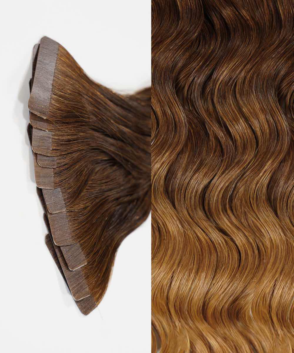 Curly Classic Tape-In Hair Extensions by Perfect Locks