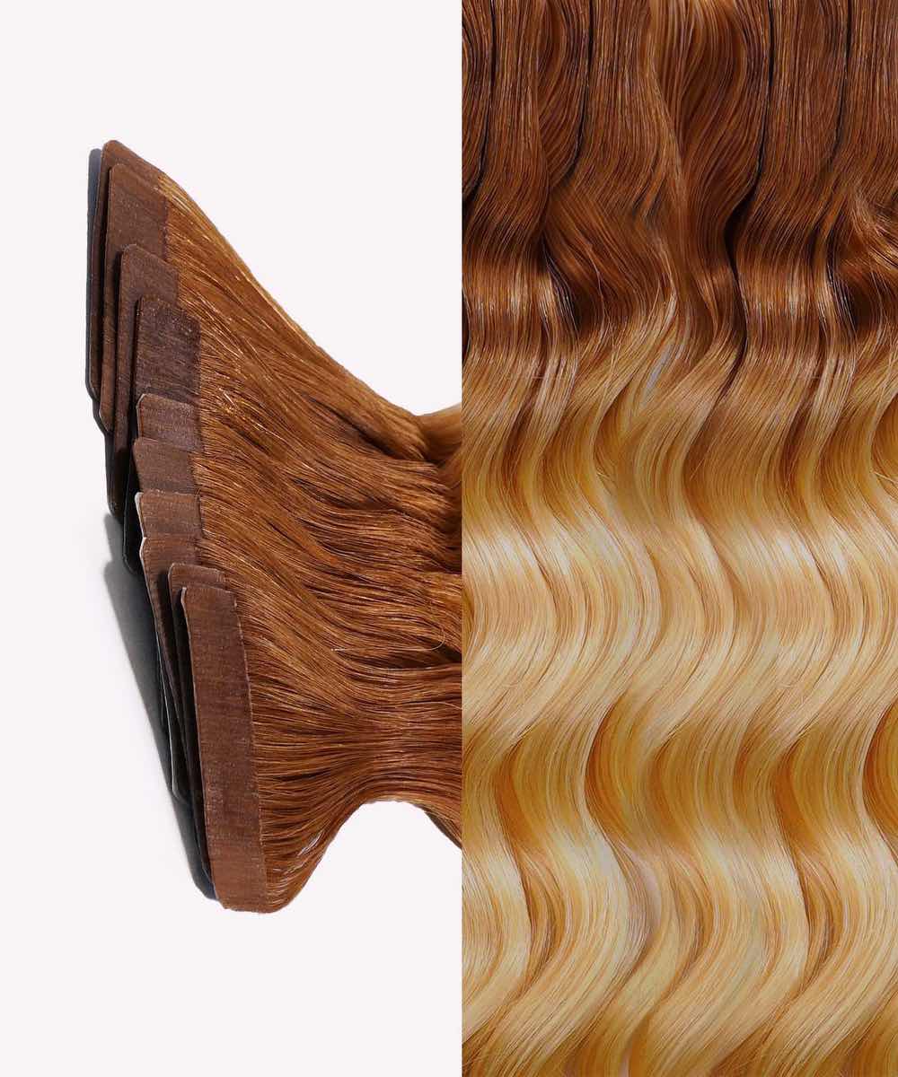 Curly Classic Tape-In Hair Extensions by Perfect Locks