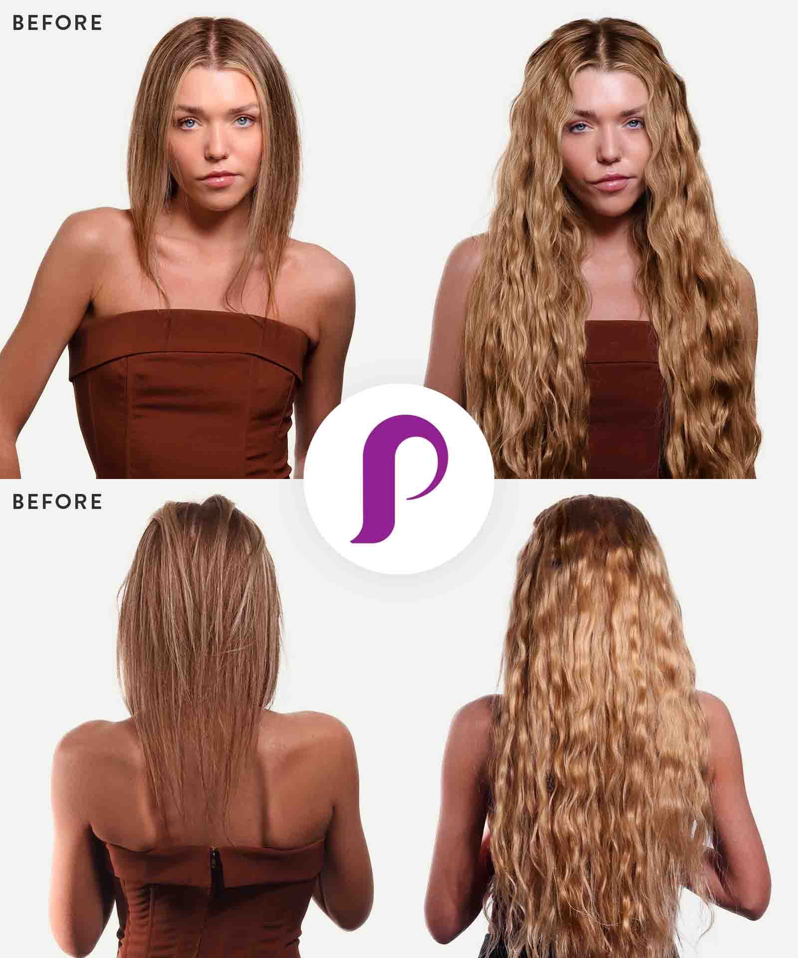 Curly Classic Tape-In Hair Extensions by Perfect Locks