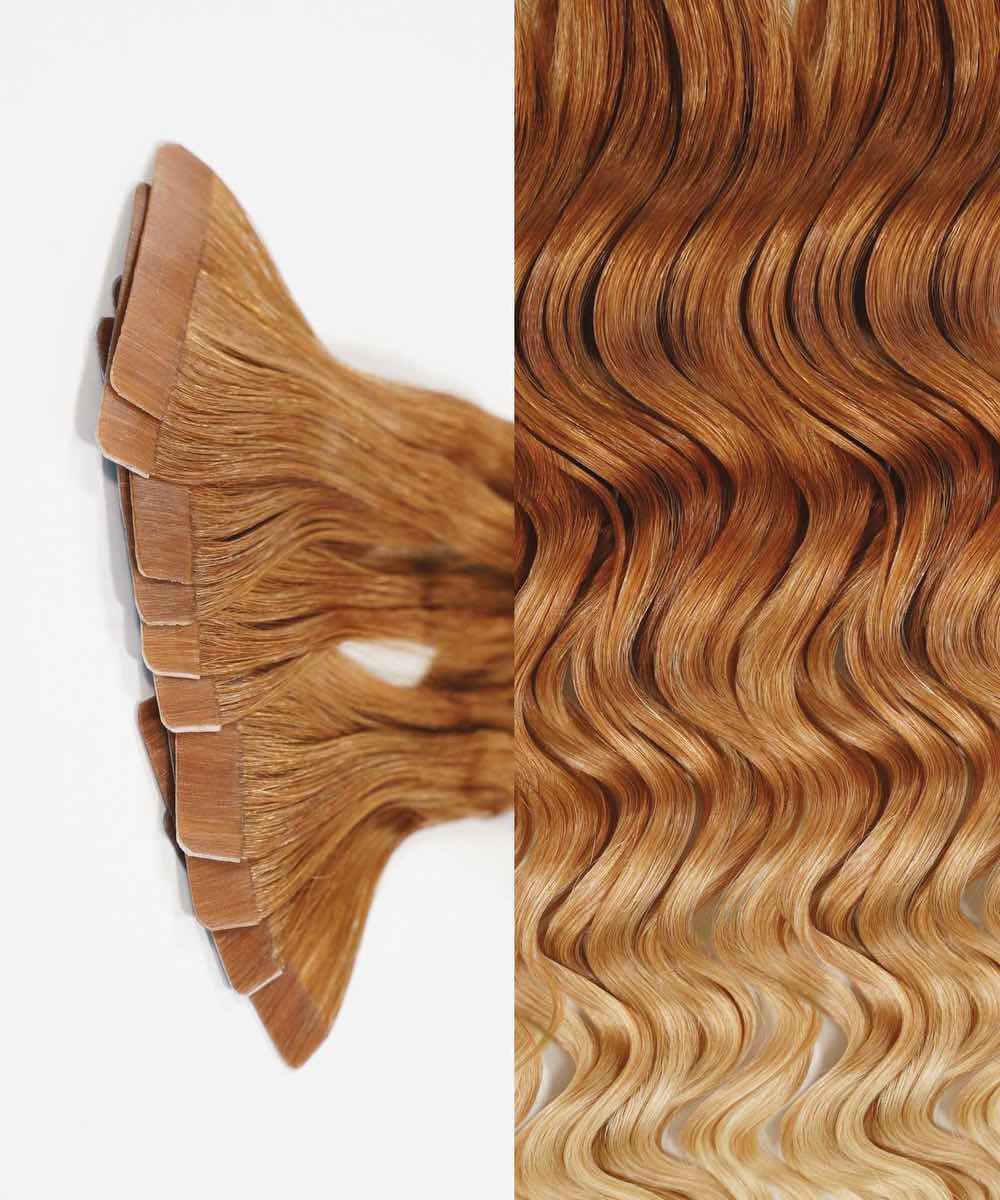 Curly Classic Tape-In Hair Extensions by Perfect Locks