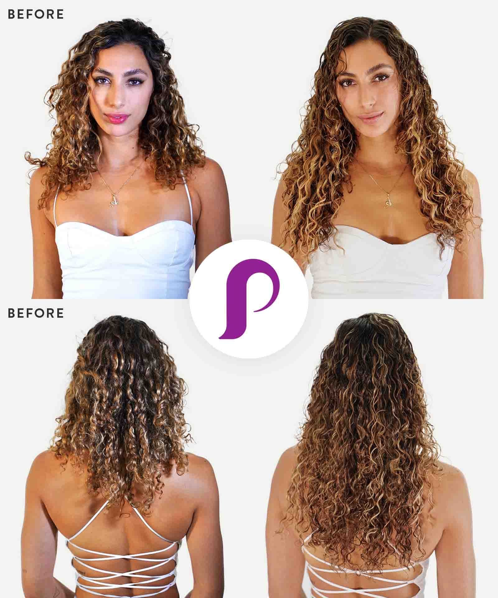 Curly Classic Tape-In Hair Extensions by Perfect Locks