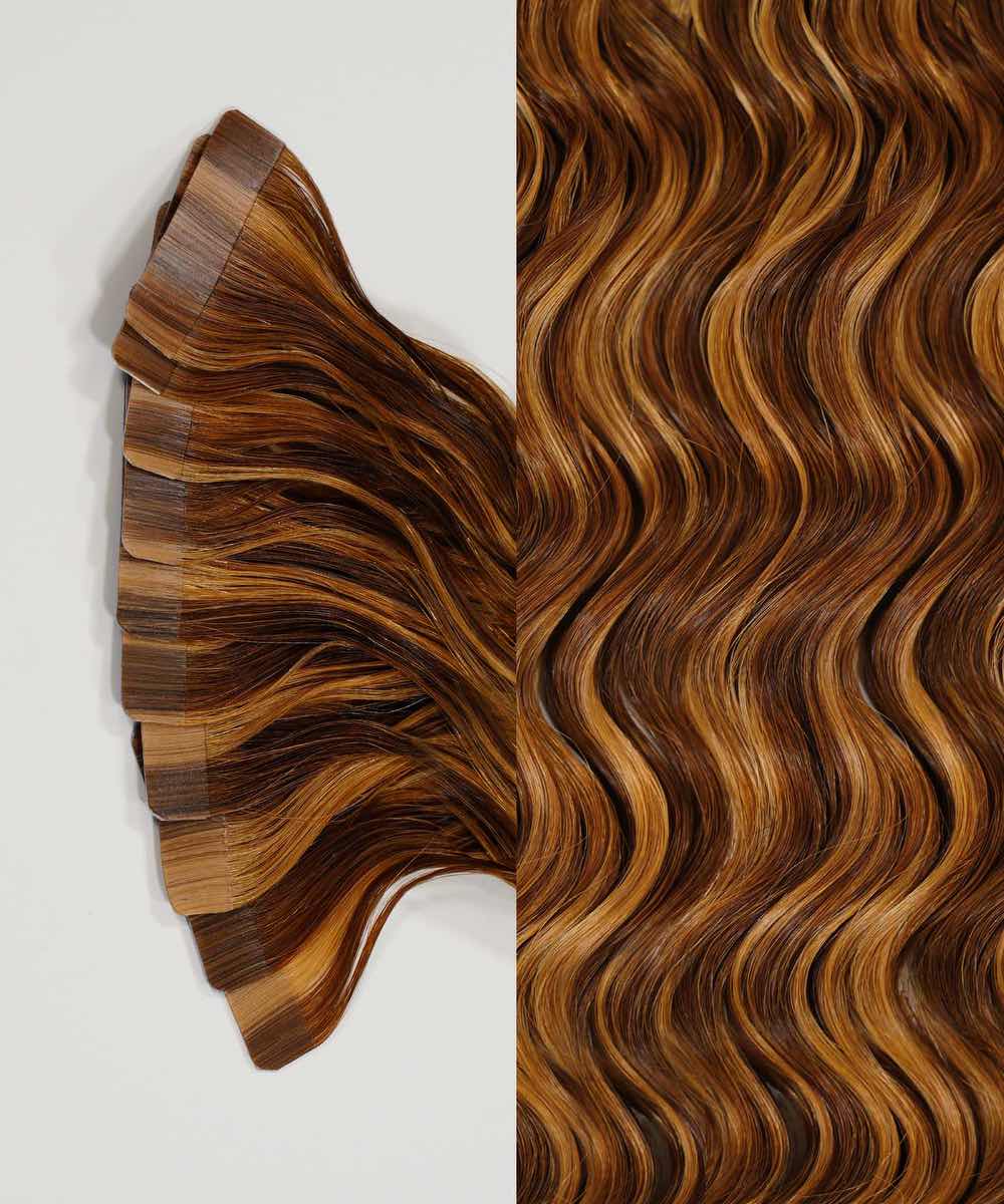 Curly Classic Tape-In Hair Extensions by Perfect Locks