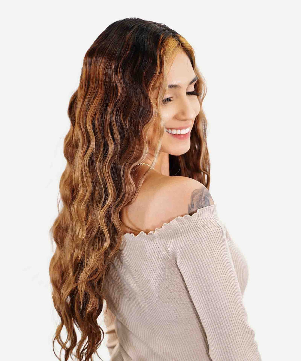 Curly Classic Tape-In Hair Extensions by Perfect Locks
