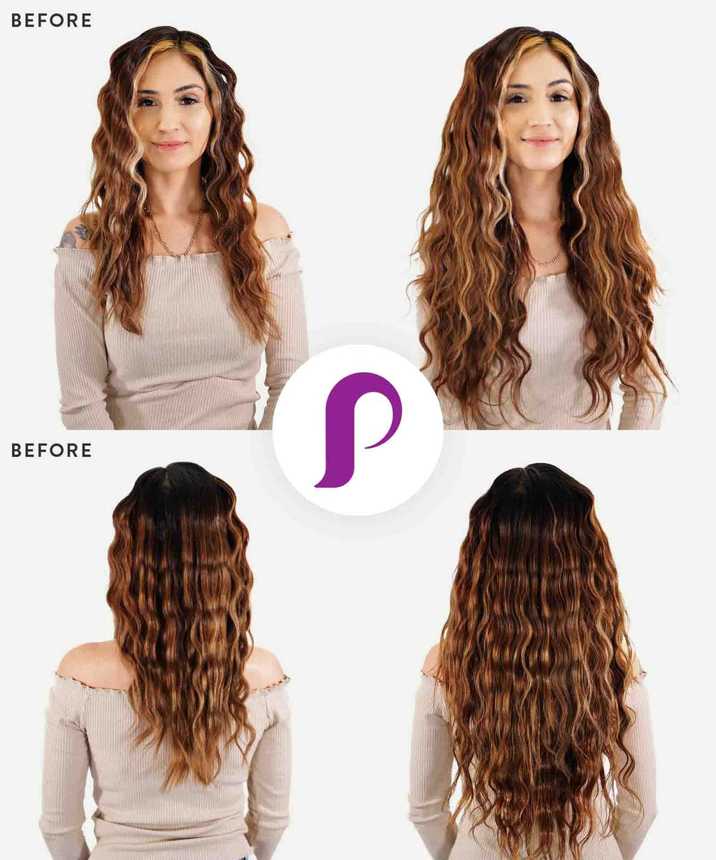 Curly Classic Tape-In Hair Extensions by Perfect Locks