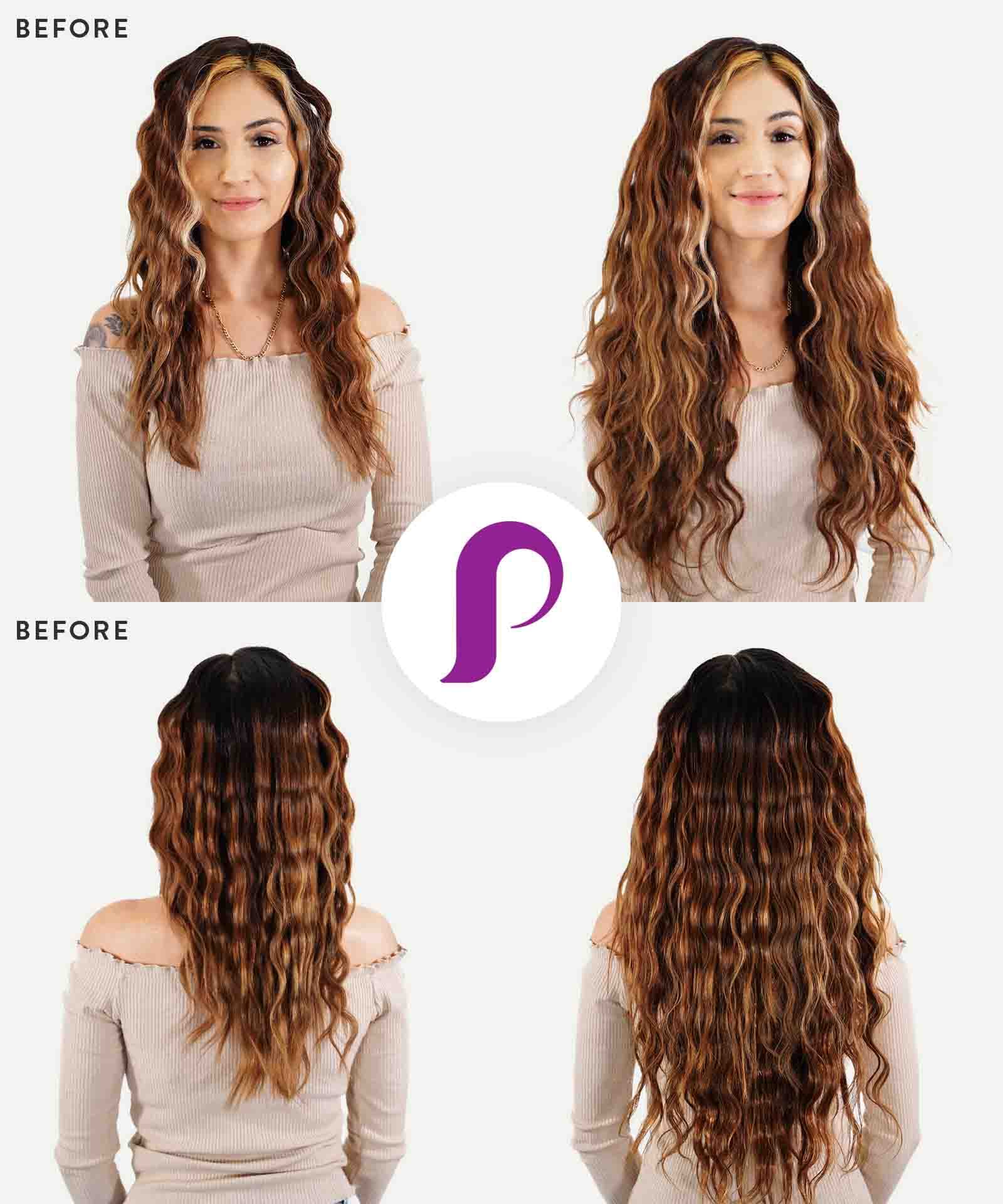 Curly Classic Tape-In Hair Extensions by Perfect Locks