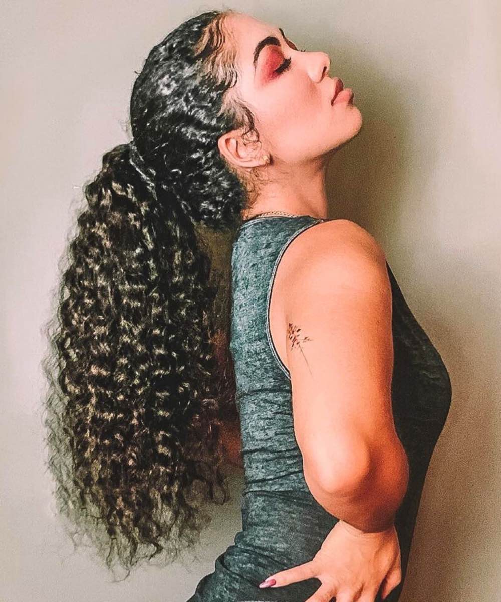 Curly Clip-In Ponytail Extensions by Perfect Locks