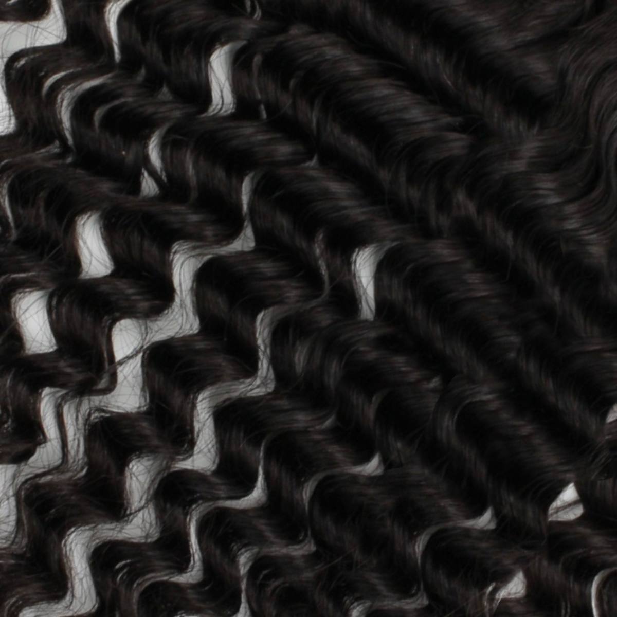 Deep Wave 13x4 Transparent Lace Human Hair Frontal by Private Label