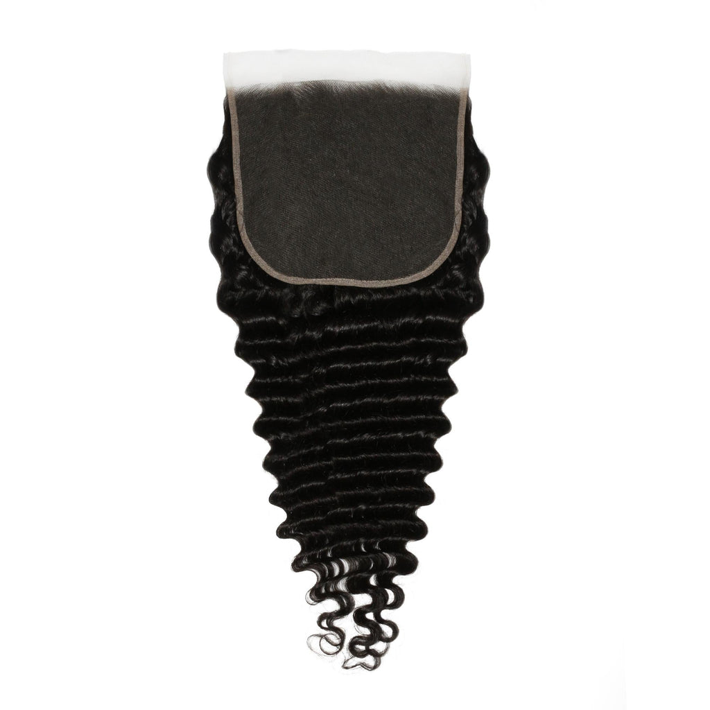 Deep Wave 7x7 HD Lace Human Hair Closure by Private Label
