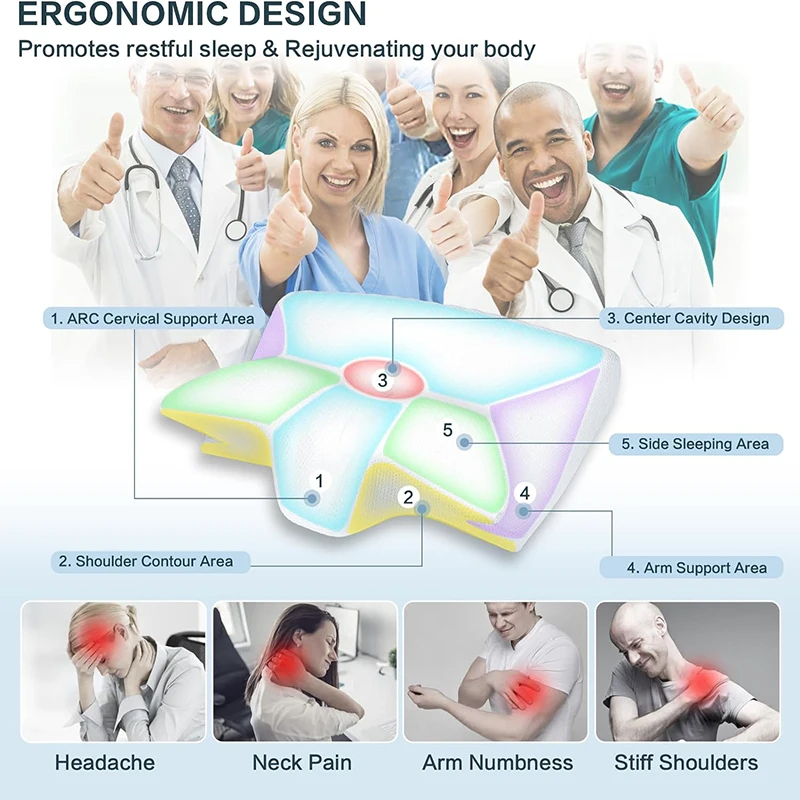 Neck Pillow by Ovriluxe Enterprises llc