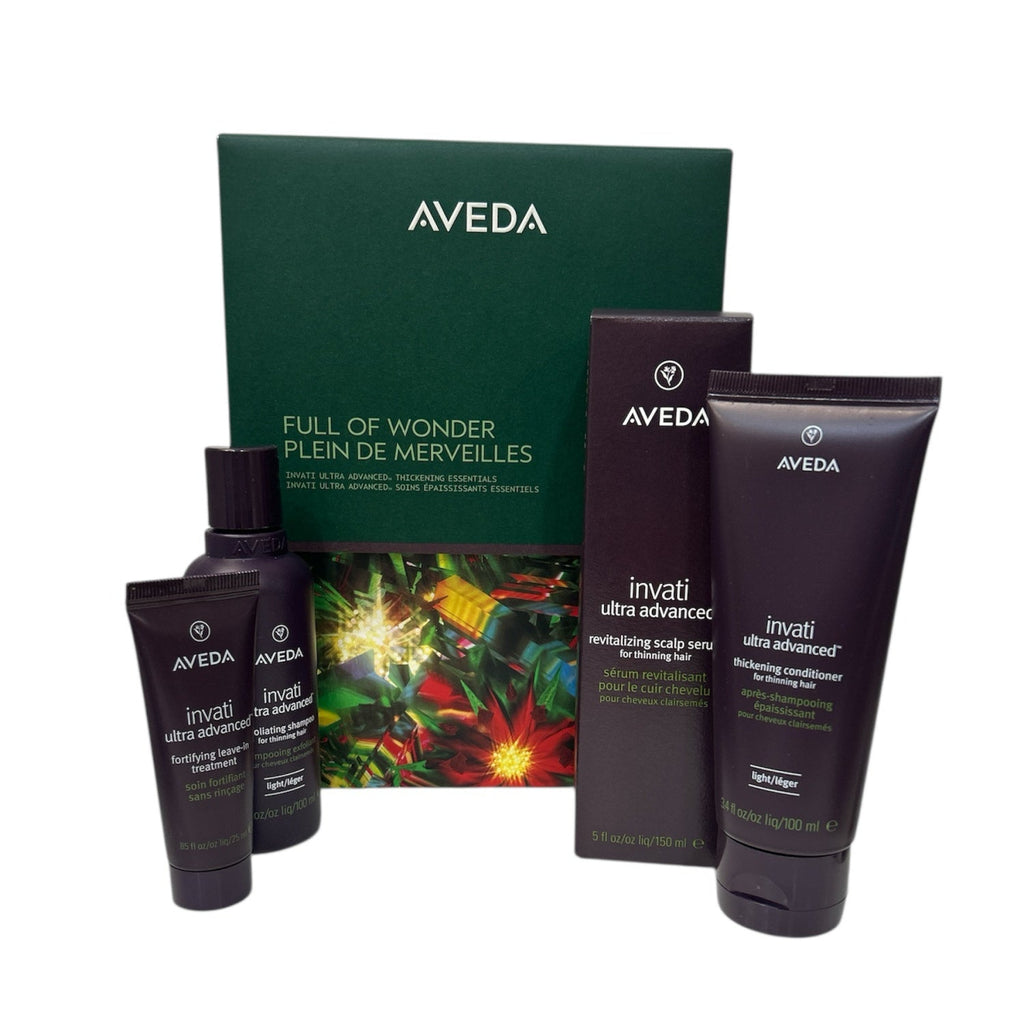 Aveda Limited-Edition Full of Wonder Invati Ultra Advanced Thickening Essentials Gift Set by Nava Beauty