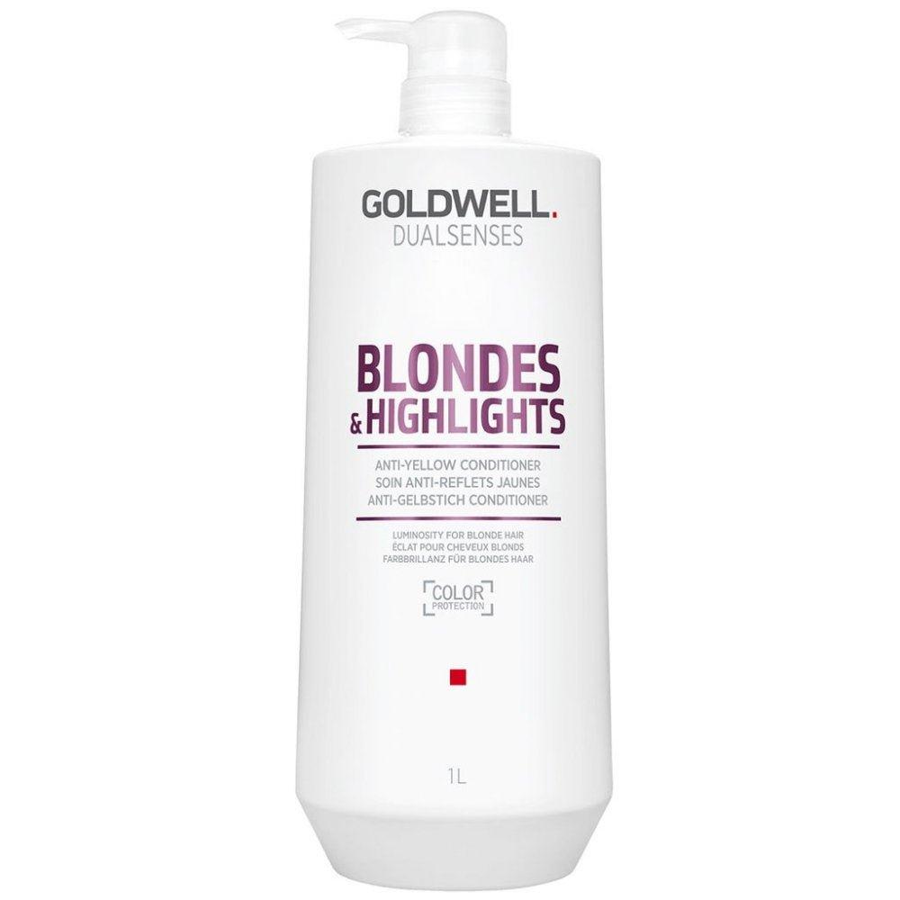 Goldwell DualSenses Blonde & Highlights Anti-Yellow Conditioner by The Warehouse Salon