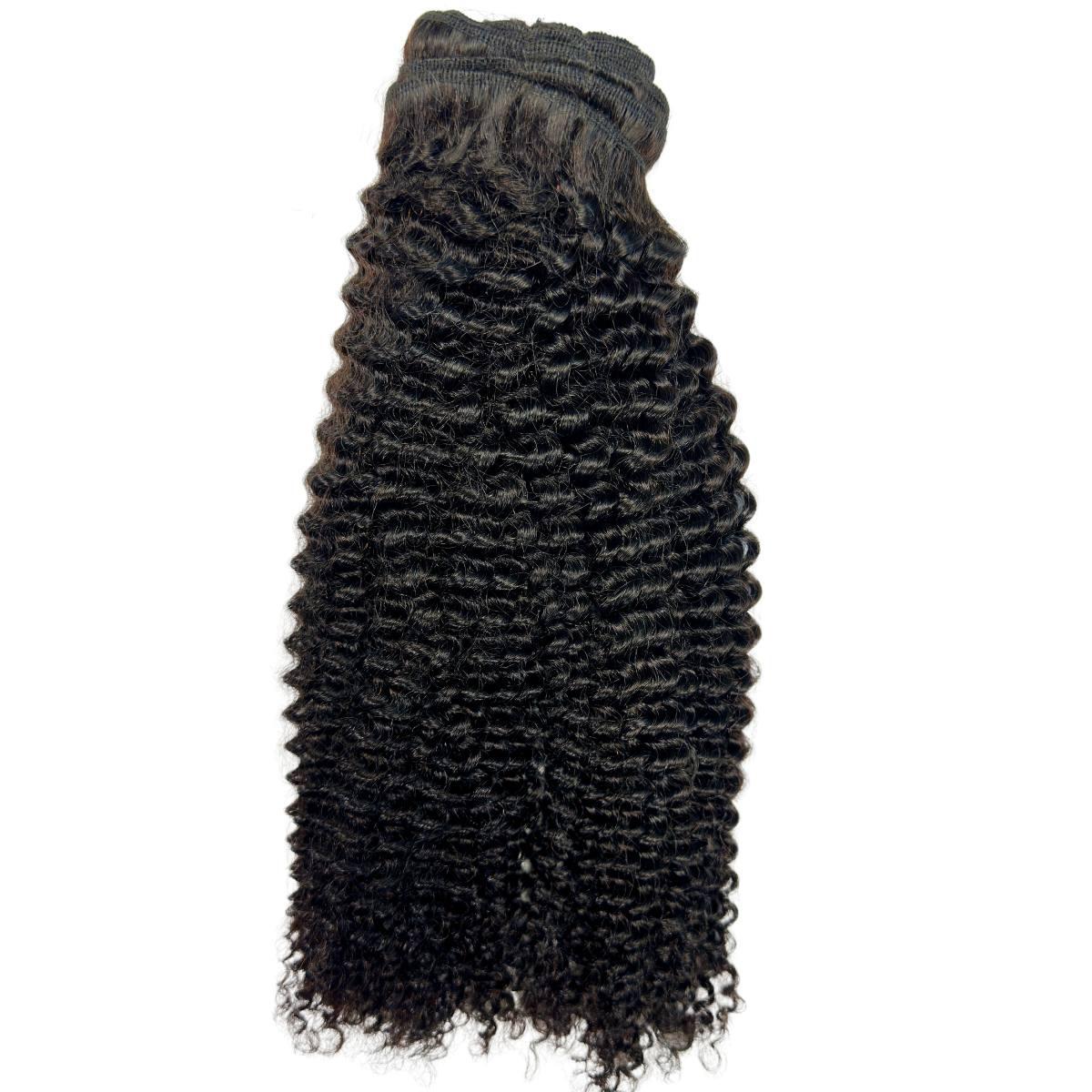 Jerry Curl Clip-In 100% Human Hair Extensions by Private Label