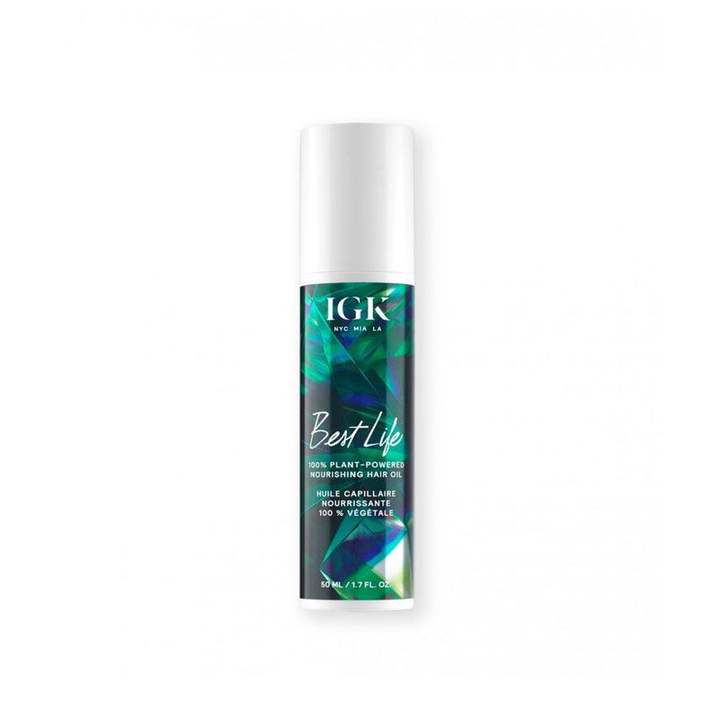 IGK Best Life 100% Plant-Powered Nourishing Hair Oil 1.4oz by The Warehouse Salon