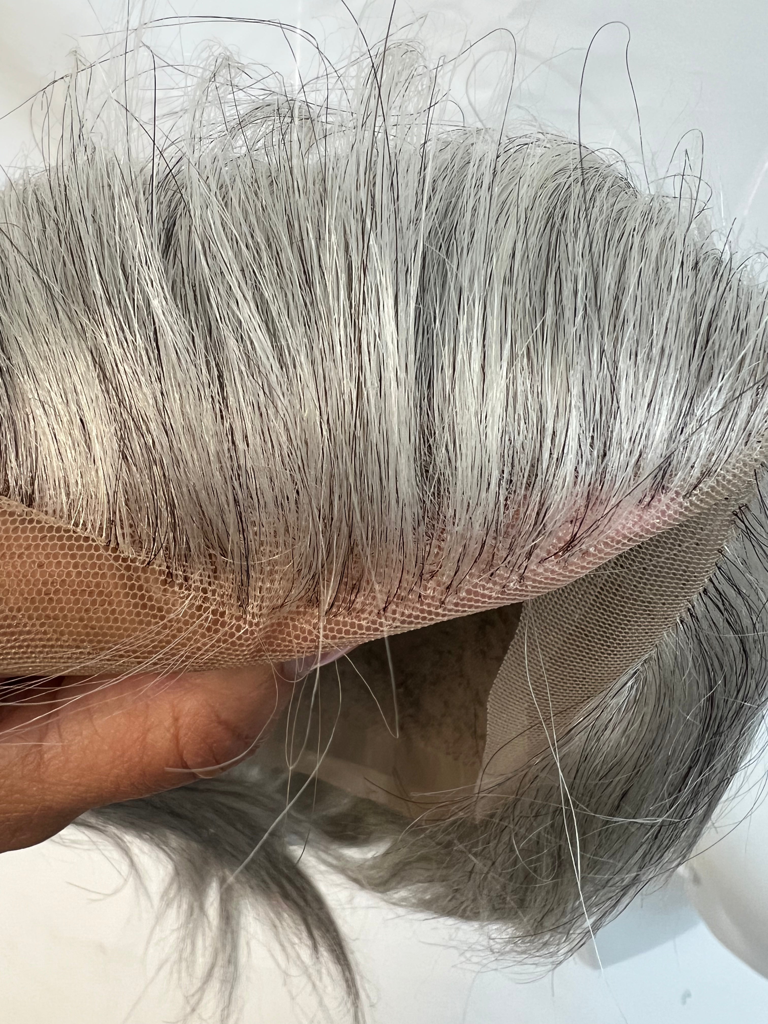 Toupee - 100%Human Hair Full Lace by VIP Extensions