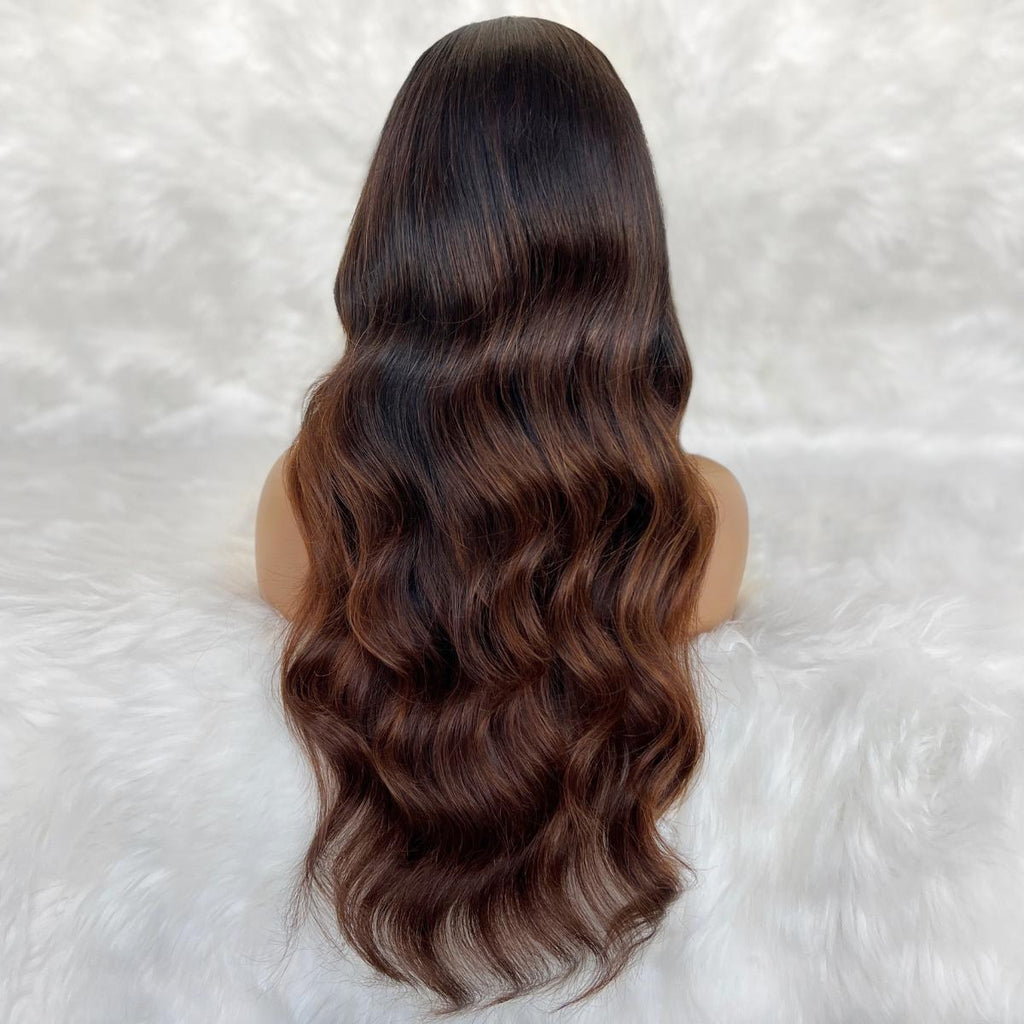 Jada Glueless 5x5 HD Lace Professionally Colored 100% Human Hair Closure Wig by Private Label