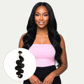 Jet Black Body Wave 100% Human Hair Bundles by Private Label